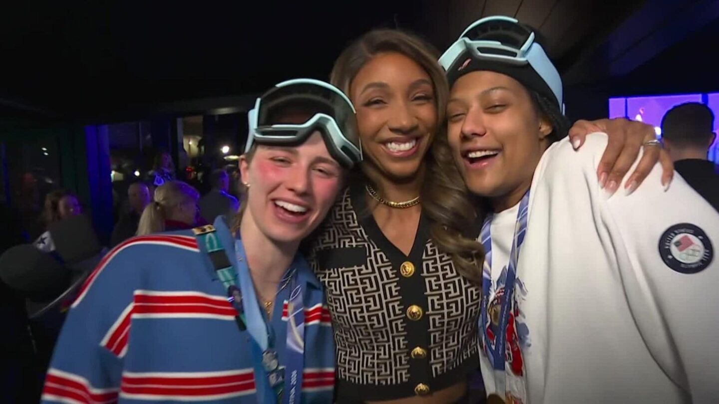 <i>NBC Olympics</i><br/>Caroline Harvey and Laila Edwards