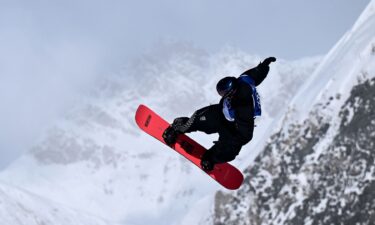 Dane Menzies competes in slopestyle qualifying