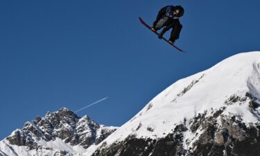 Zoi Sadowski-Synnott competes in slopestyle qualifying