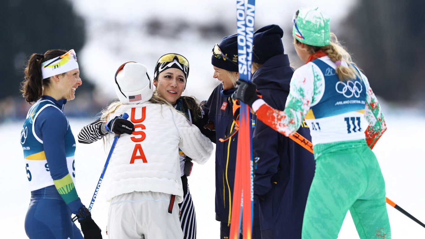 Regina Martínez Lorenzo in the 10km free.
