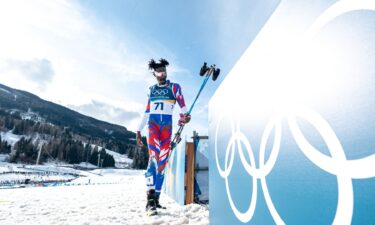 Stevenson Savart at the Winter Olympics.