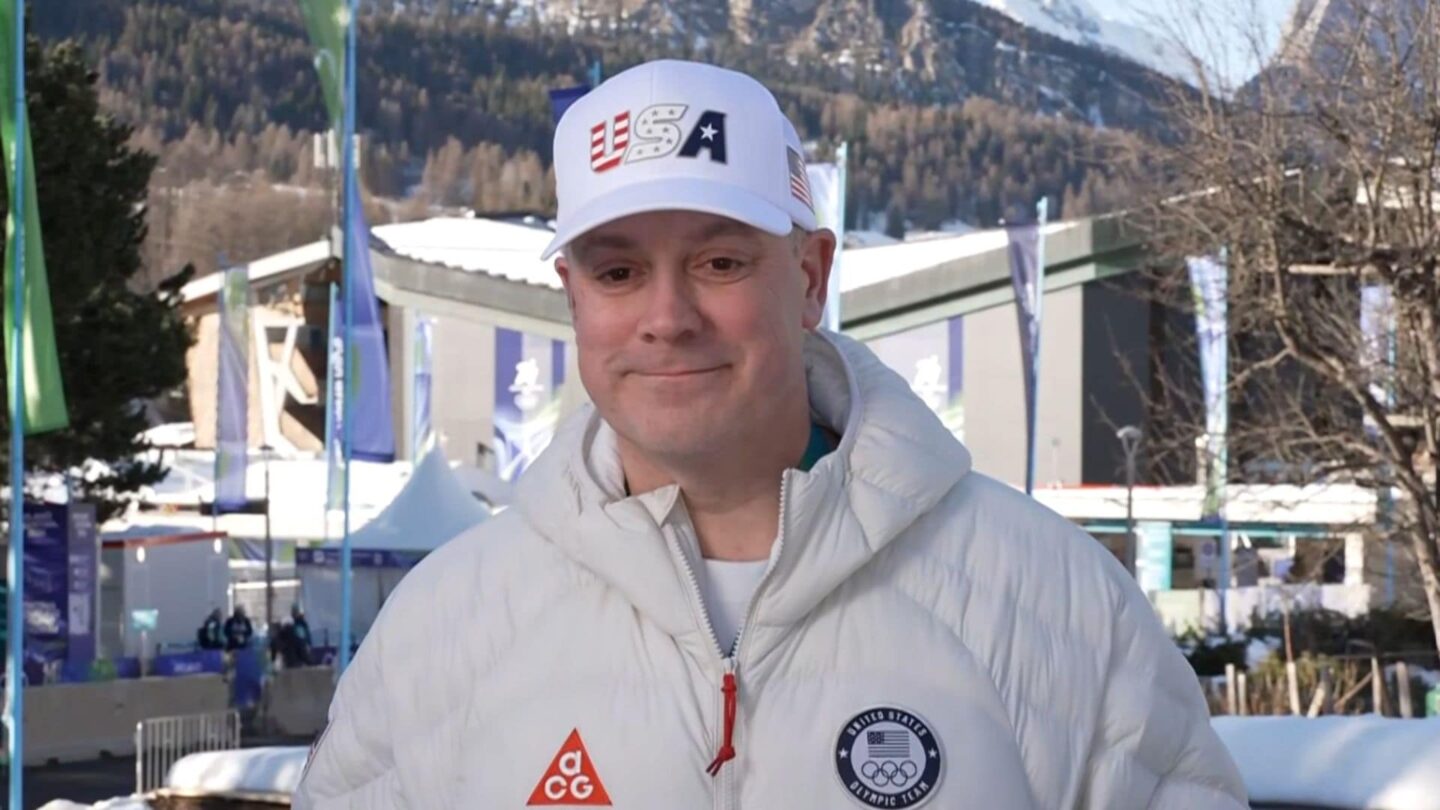 Rich Ruohonen talks with TODAY from Livigno