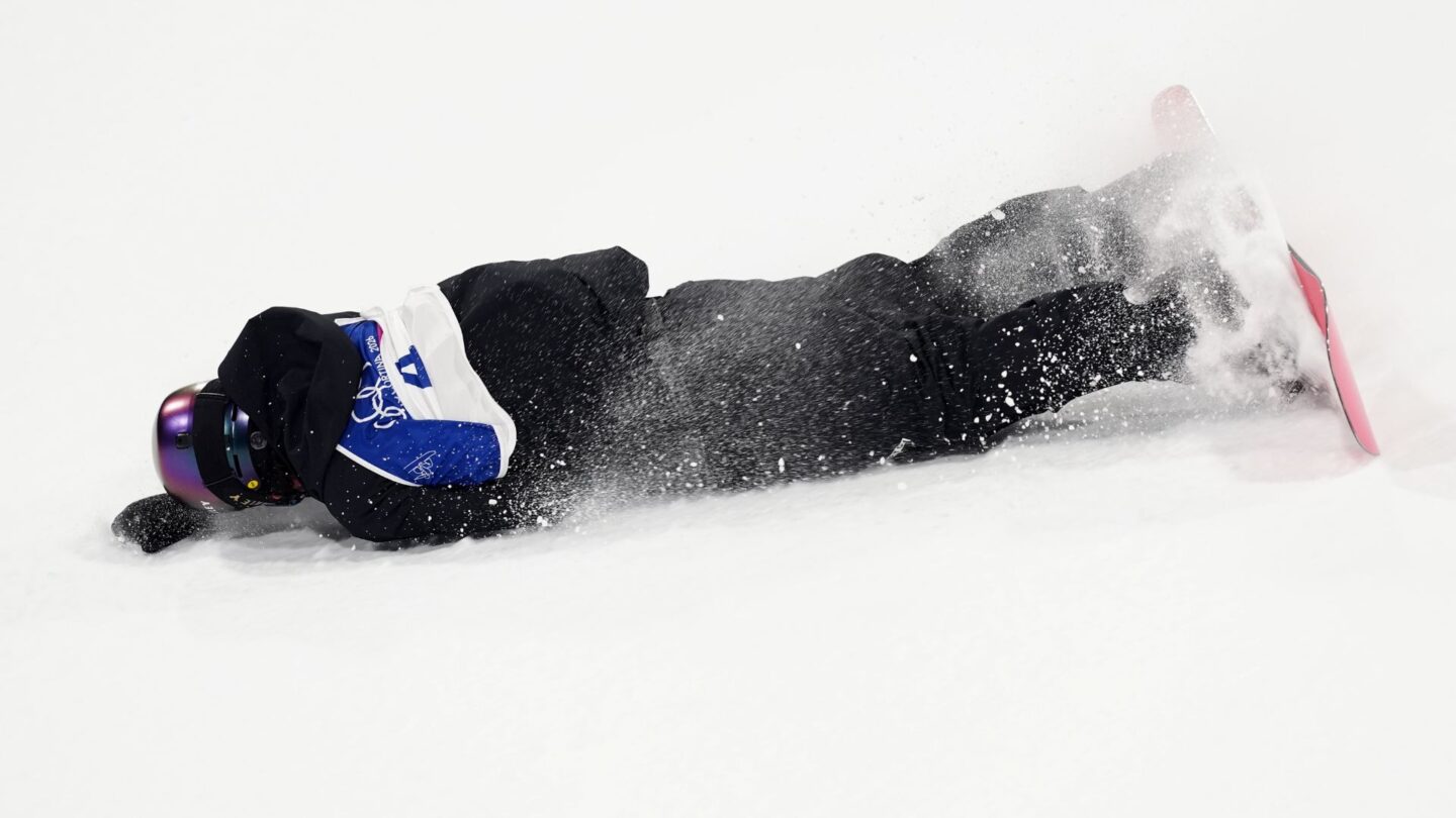 Crashes are a regular occurrence in the snow during the Winter Olympics.