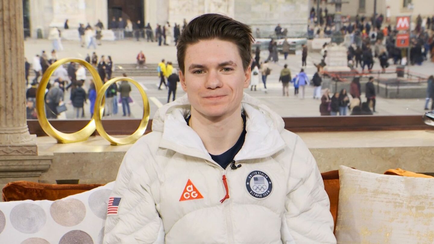 Max Naumov sits with TODAY from Milan