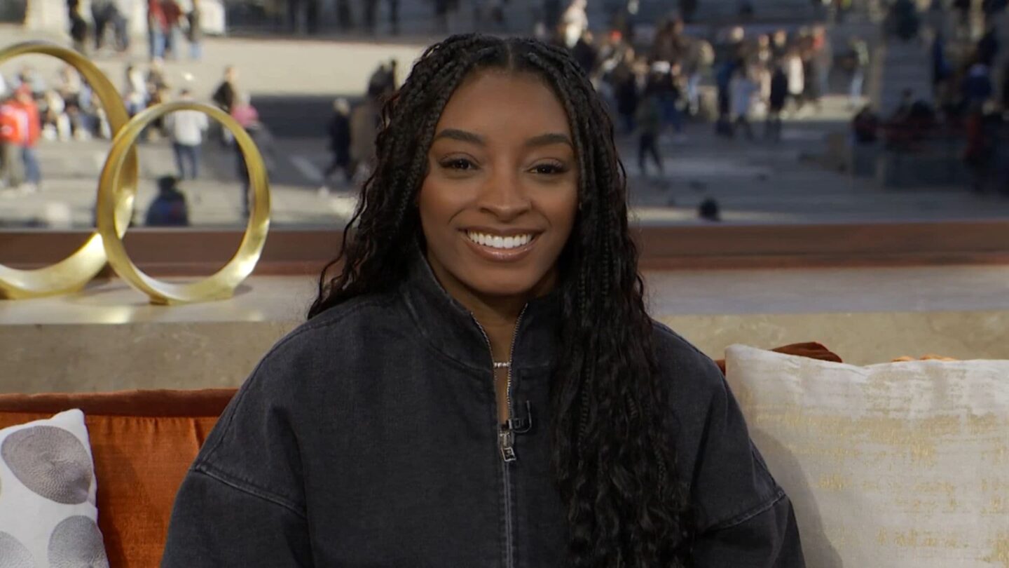 <i>NBC Olympics</i><br/>Simone Biles joins TODAY from Milan