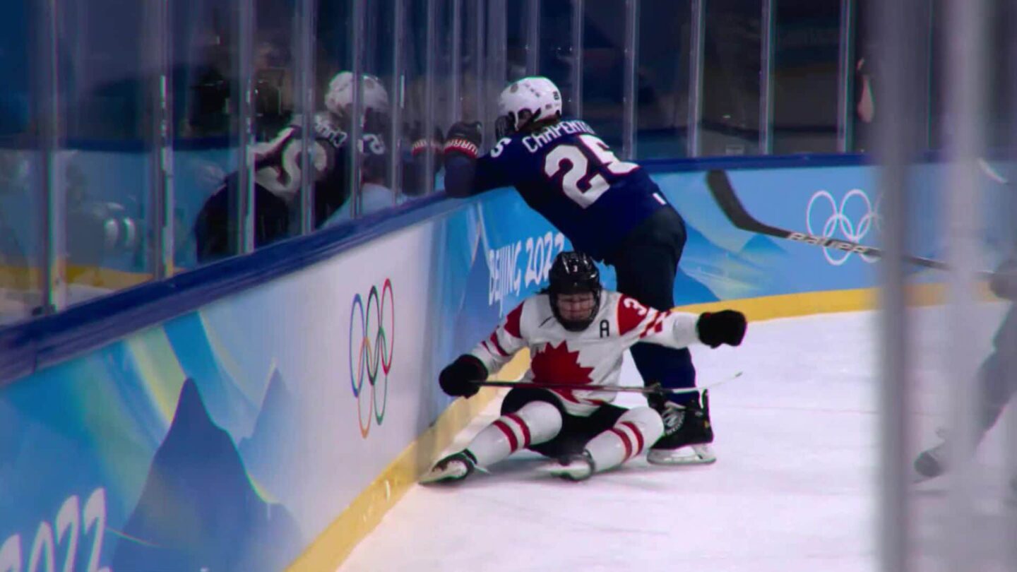 <i>NBC Olympics</i><br/>United States vs. Canada women's hockey