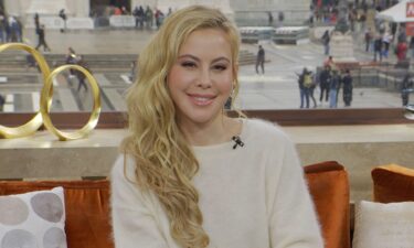 Tara Lipinski sits in Milan talking to TODAY hosts