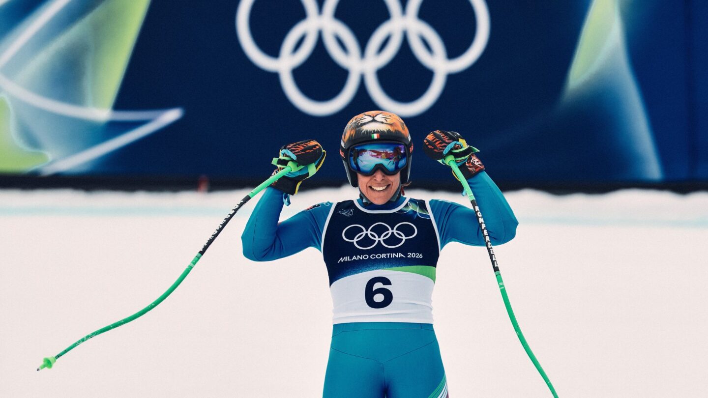 <i>NBC Olympics</i><br/>Federica Brignone in action.