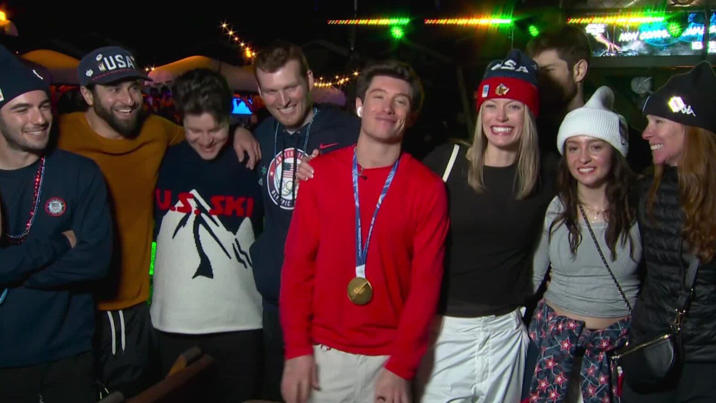 <i>NBC Olympics</i><br/>Alex Ferreira chats with Mike Tirico.