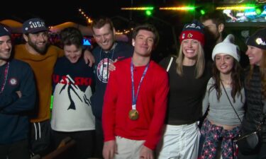 Alex Ferreira chats with Mike Tirico.