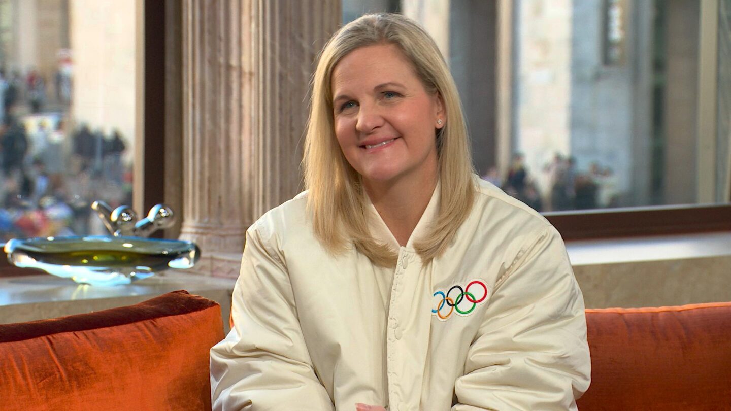 <i>NBC Olympics</i><br/>Kirsty Coventry and Mike Tirico