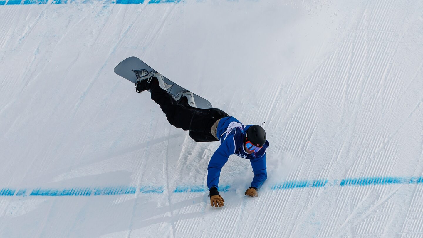 <i>NBC Olympics</i><br/>Top snowboard slopestyle crahses.