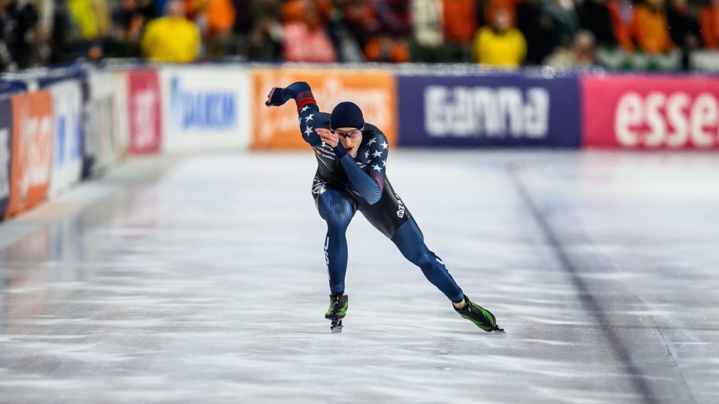 <i>NBC Olympics</i><br/>Jordan Stolz races