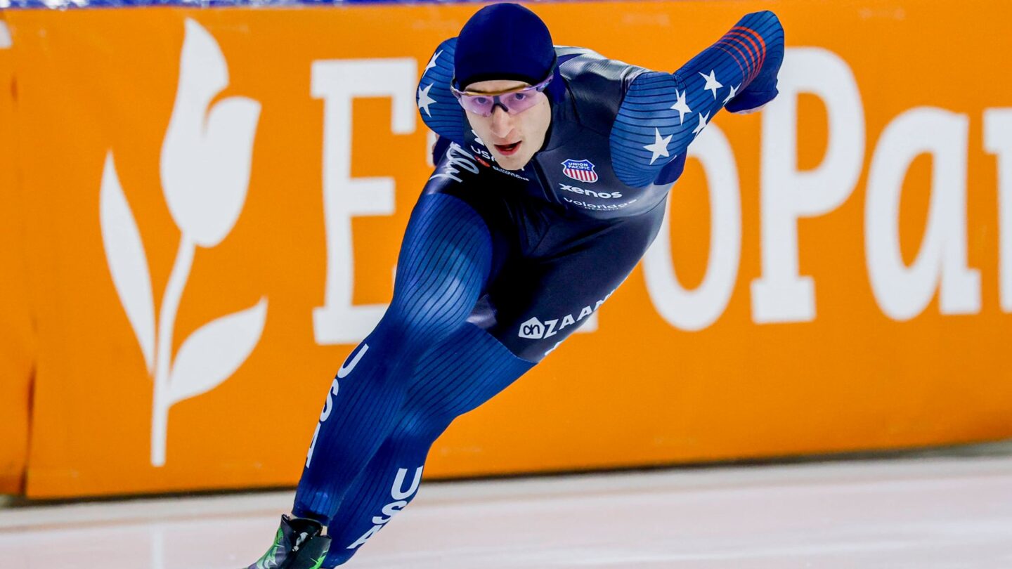 <i>NBC Olympics</i><br/>Jordan Stolz races