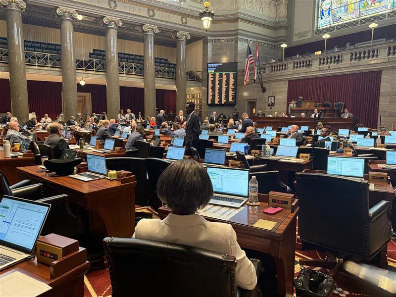 Missouri House meets for floor discussion during a special session on June 11, 2025.