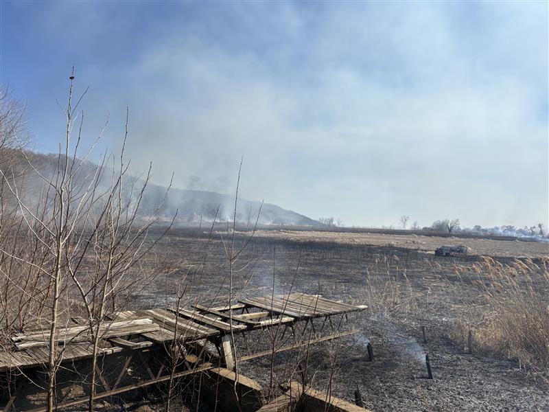 Sugar Lake Grass Fire