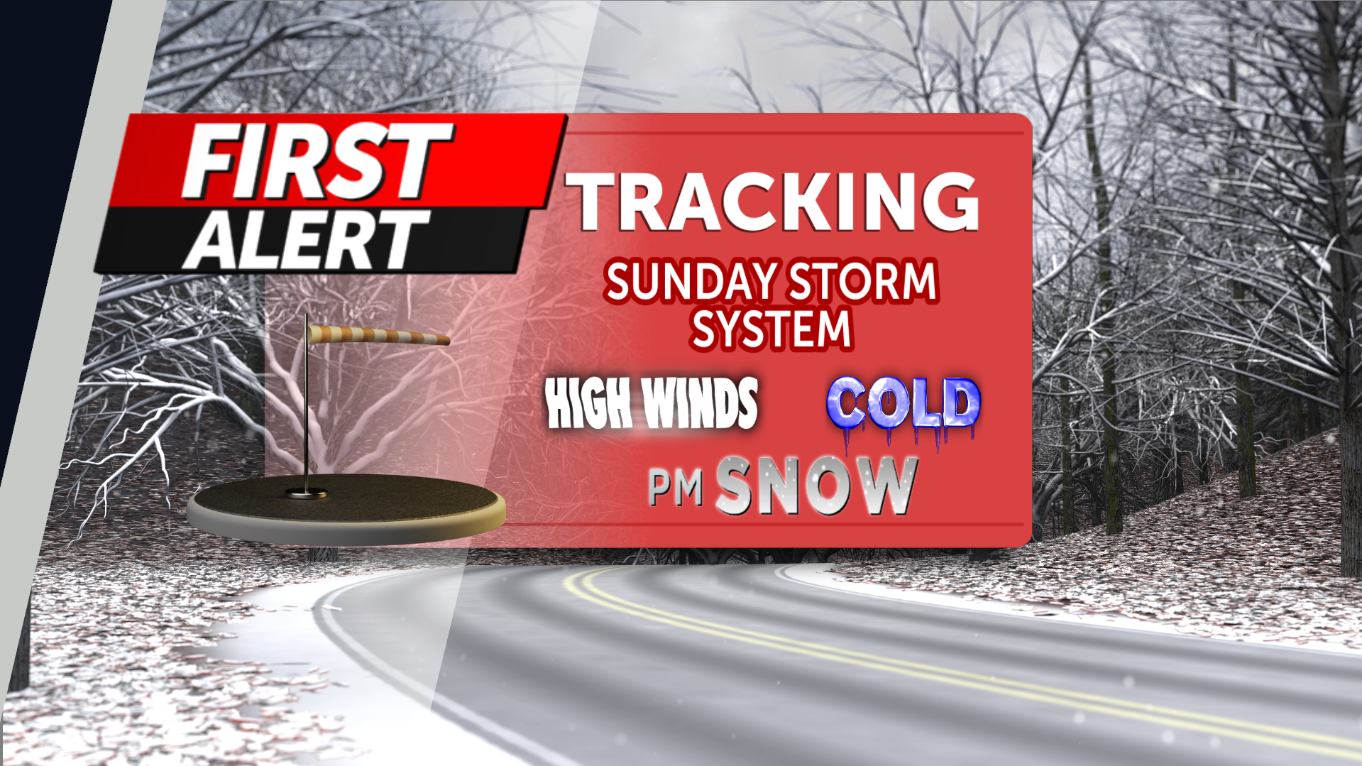 ACTION ALERT WEATHER DAY: High winds, cold air, snow squalls Sunday ...