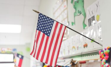 A kindergarten classroom in a public Texas elementary school.