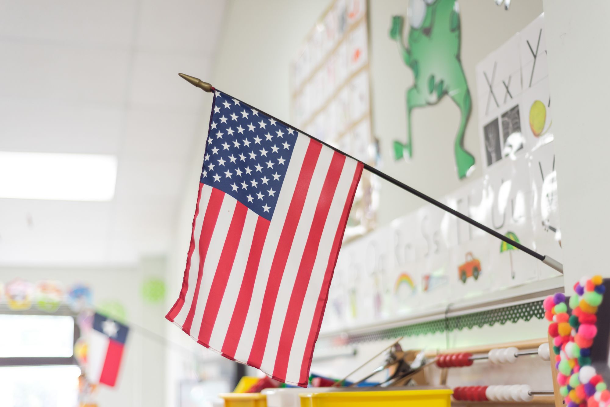 <i>TrongNguyen/iStockphoto/Getty Images via CNN Newsource</i><br/>A kindergarten classroom in a public Texas elementary school.