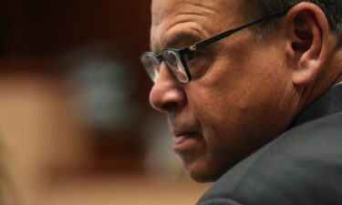 Kari Lake holds a press conference in Phoenix the day after a judge dismissed her final election loss claim in May 2023.