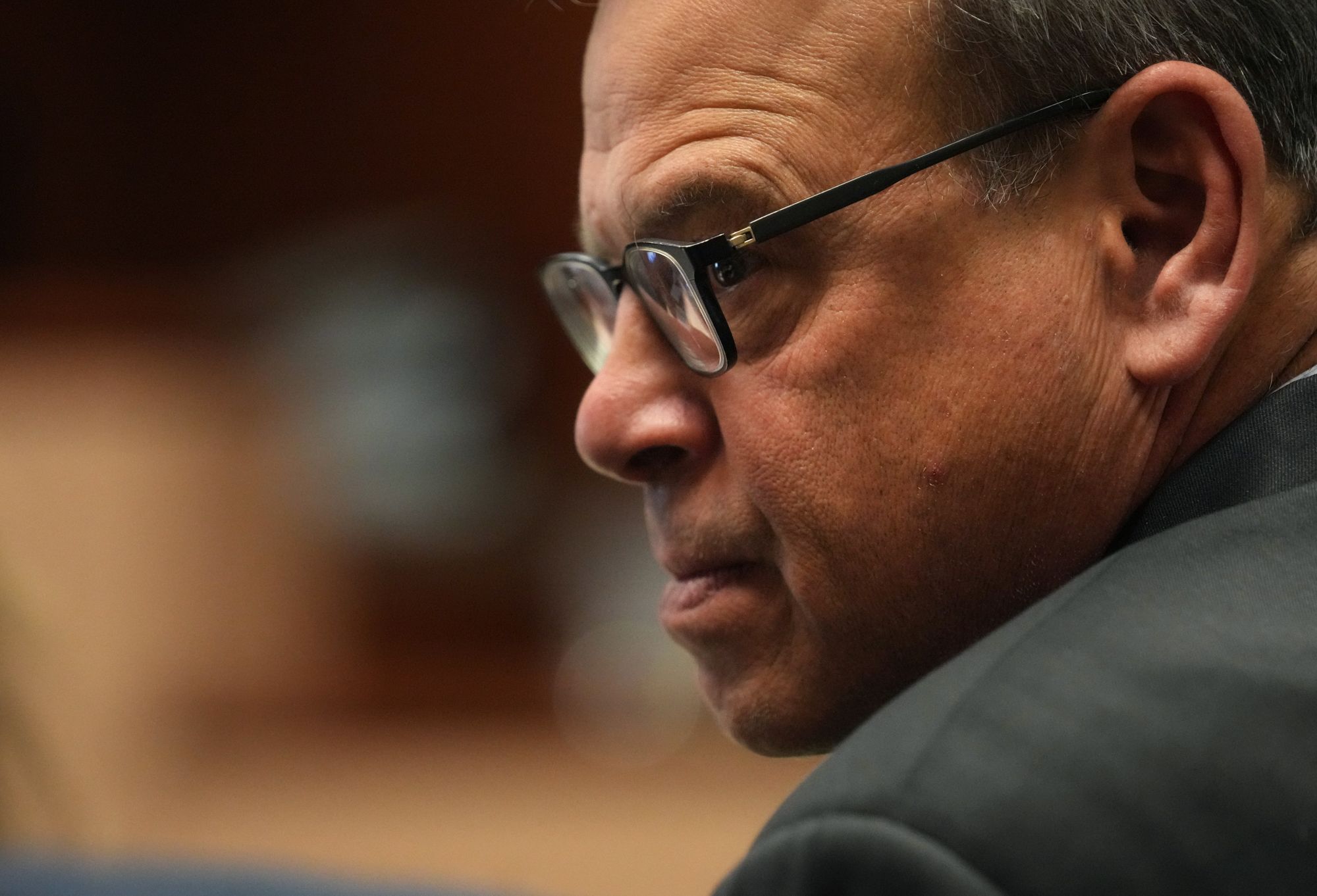 <i>Rebecca Noble/Getty Images via CNN Newsource</i><br/>Kari Lake holds a press conference in Phoenix the day after a judge dismissed her final election loss claim in May 2023.