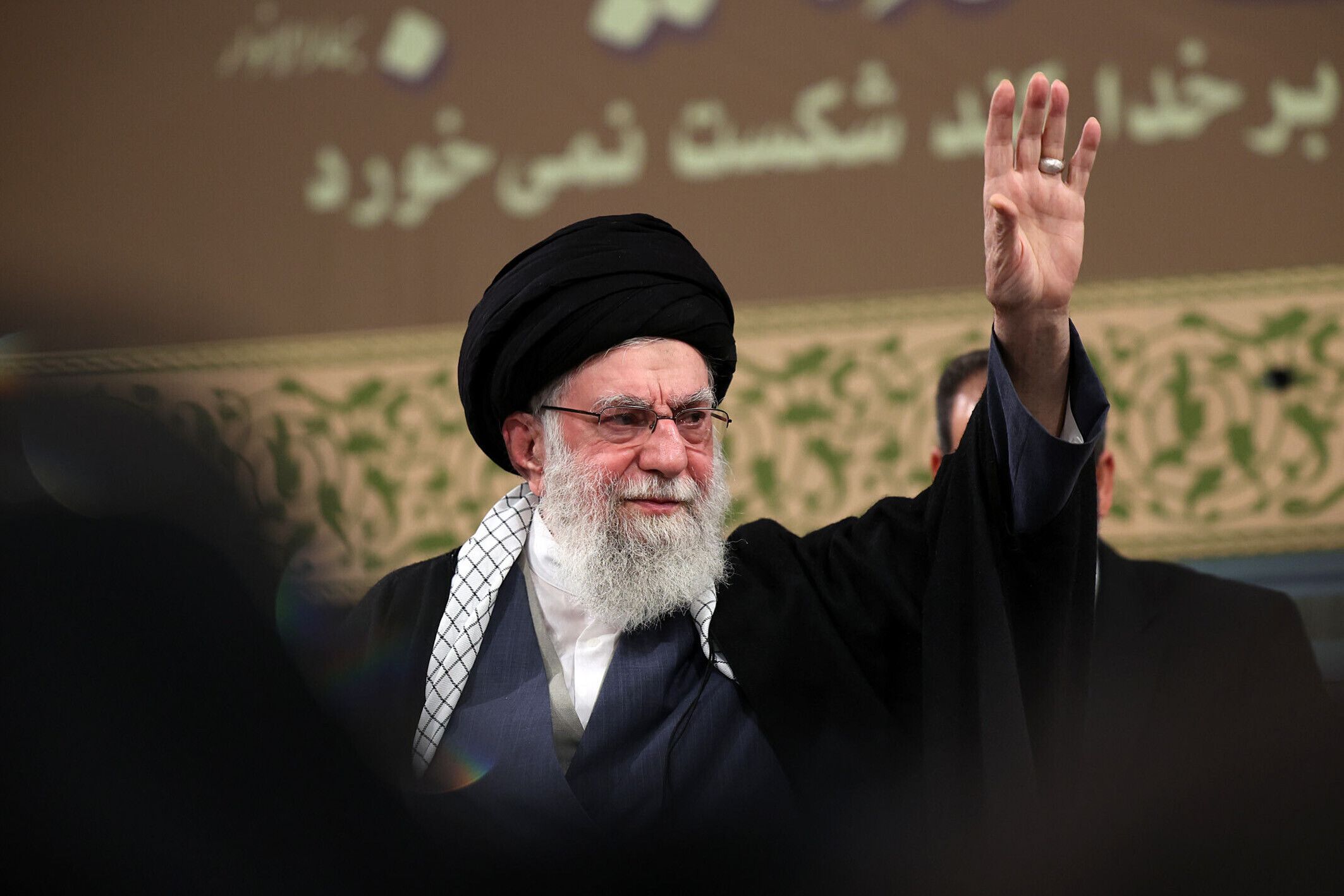 <i>Office of the Iranian Supreme Leader/Sipa USA/AP via CNN Newsource</i><br/>Iran's Supreme Leader Ayatollah Ali Khamenei attends an event in Tehran