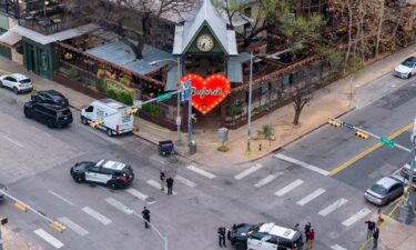 FBI special agent Alex Doran speaks during a news briefing on the mass shooting at Buford's bar