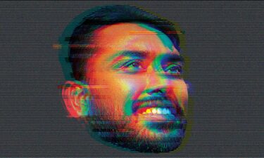 Vignesh Sundaresan at his home in Singapore