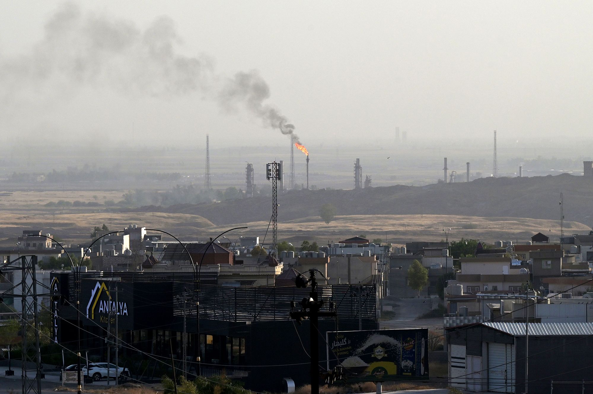 <i>Gailan Haji/EPA-EFE/Shutterstock via CNN Newsource</i><br/>Pictured is the Baba Gurgur oil field in Kirkuk city