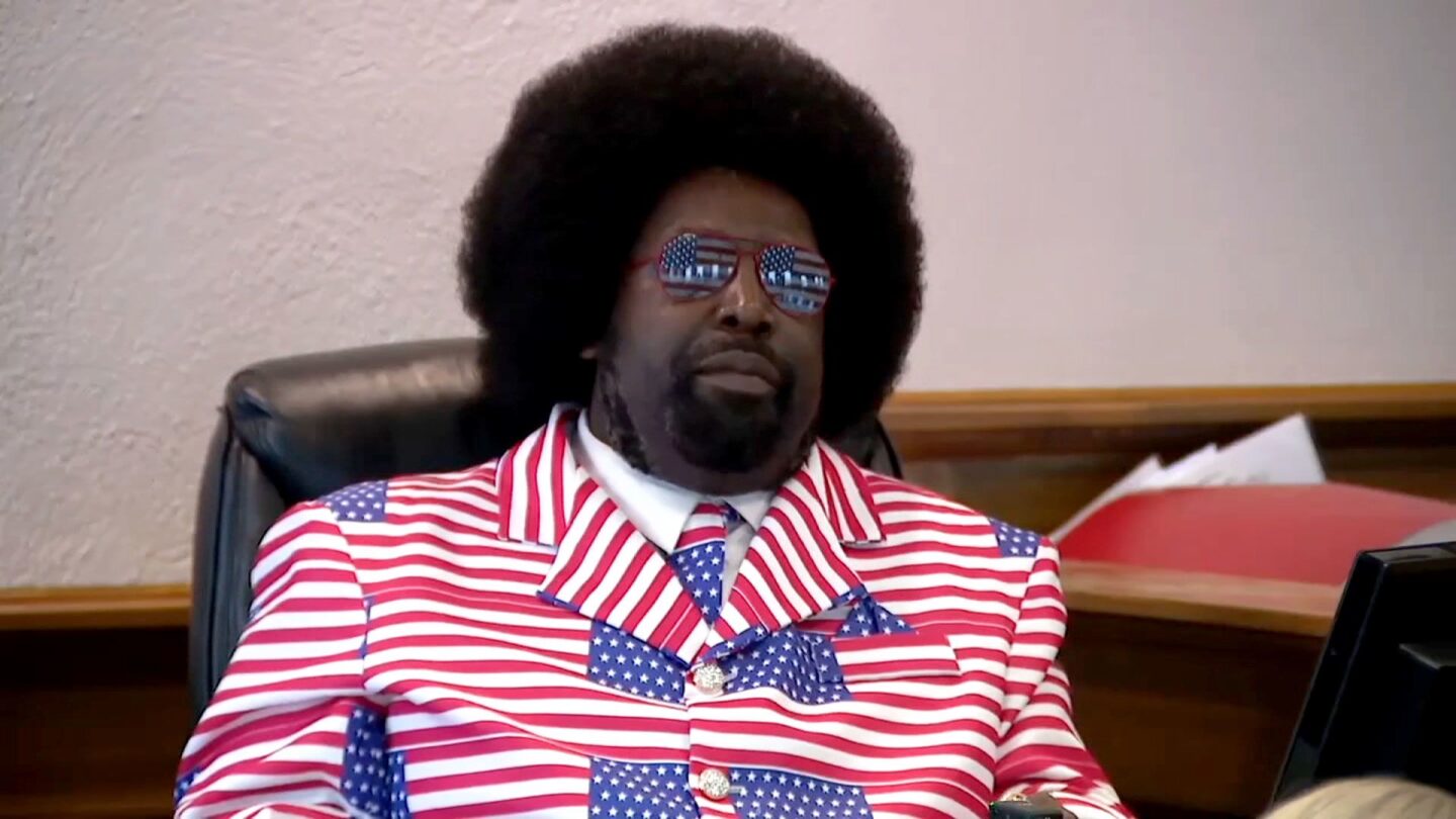 <i>WCPO via CNN Newsource</i><br/>Afroman testifies in his own defense on March 17