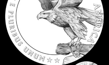 The design of the America 250 commemorative gold coin.