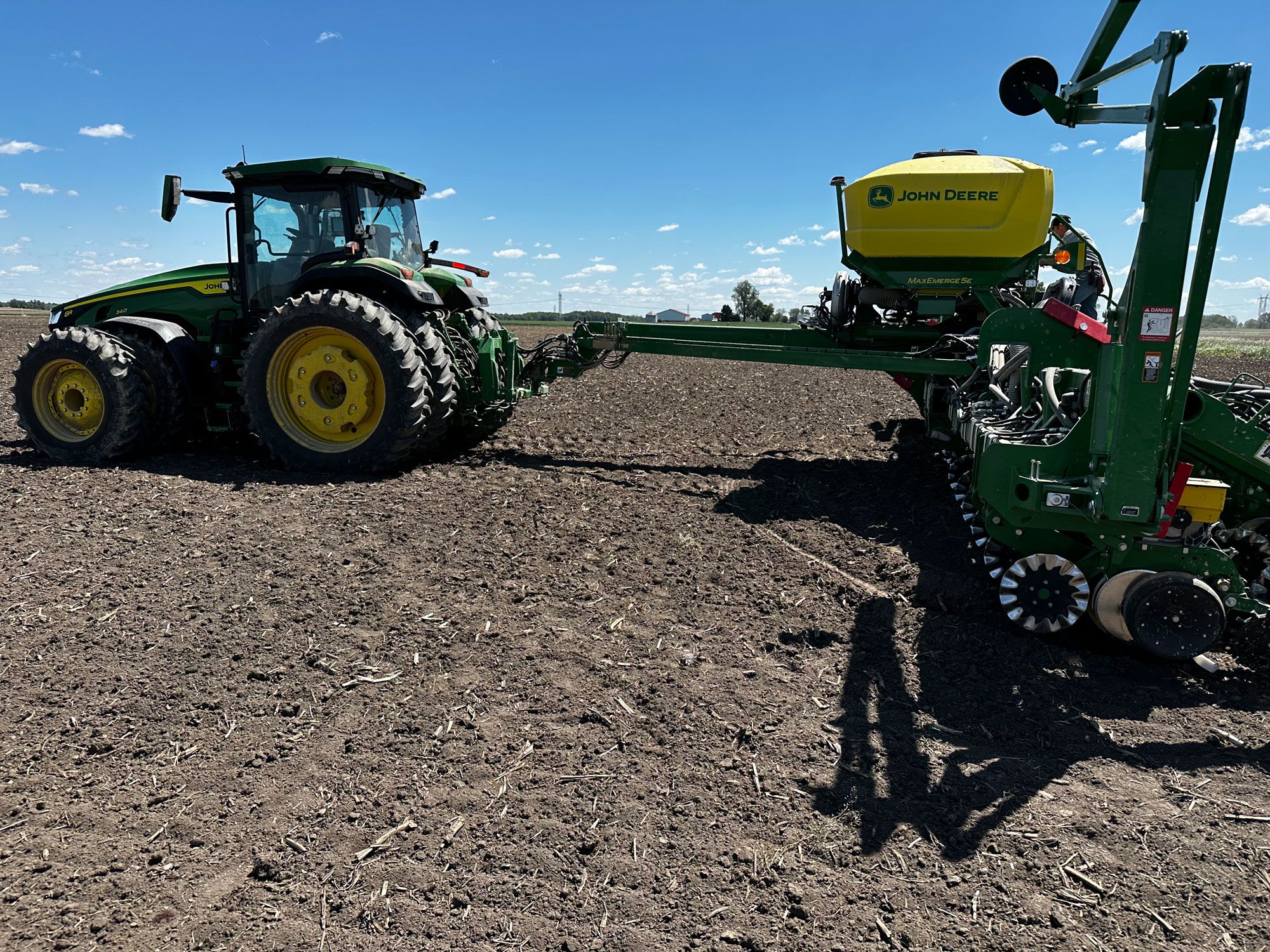 <i>Joshua A. Bickel/AP via CNN Newsource</i><br/>A strip-till tractor