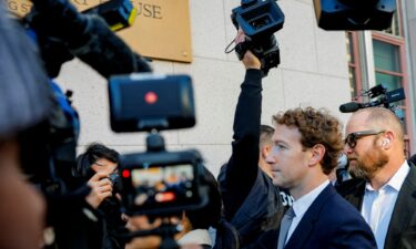 Meta CEO Mark Zuckerberg arrives outside a Los Angeles courthouse to take the stand in a key test case accusing Meta and Google's YouTube of harming kids' mental health through addictive platforms
