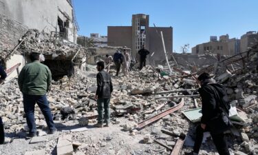 Strikes have continued to hit Tehran.