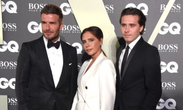 David Beckham also posted birthday greetings to his son.