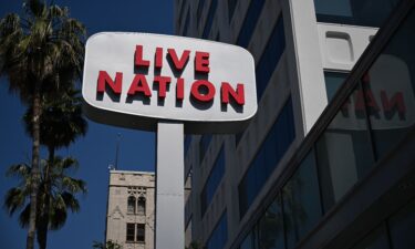 Live Nation signage outside of its offices in Hollywood