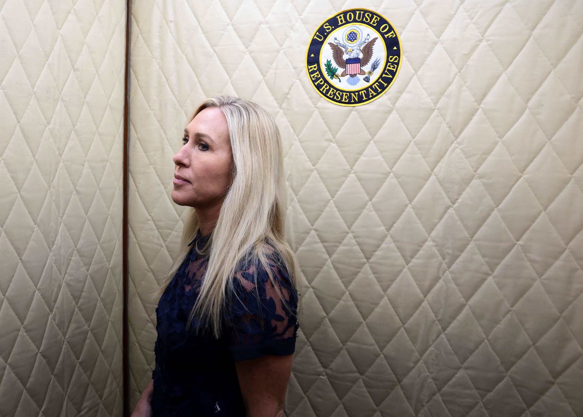 <i>Alyssa Pointer/Reuters via CNN Newsource</i><br/>Shawn Harris files paperwork in Atlanta to run in the special election for Georgia’s 14th Congressional District on January 12.