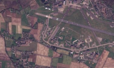 A satellite image captured on March 5 shows several aircraft consistent with MC-130Js on the apron at RAF Mildenhall in Suffolk