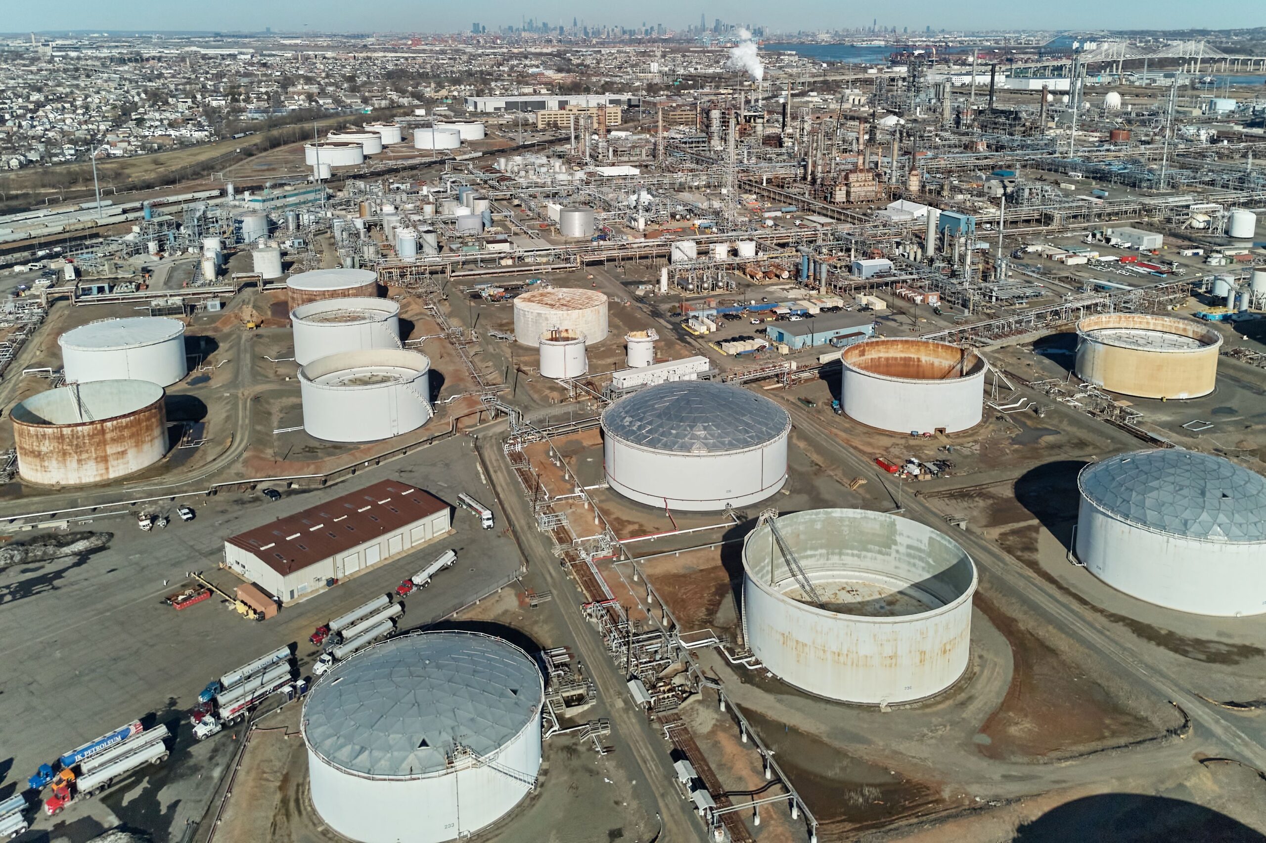 <i>Benoit Tessier/Reuters via CNN Newsource</i><br/>The Galaxy Globe bulk carrier and the Luojiashan tanker sit anchored at Muscat