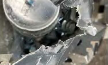 Images released by the DOJ show the inside of a homemade bomb.