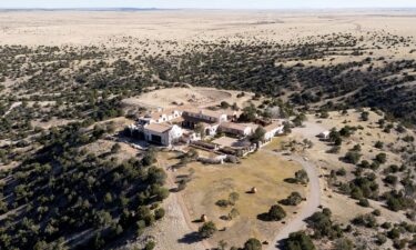 A drone view shows Zorro Ranch