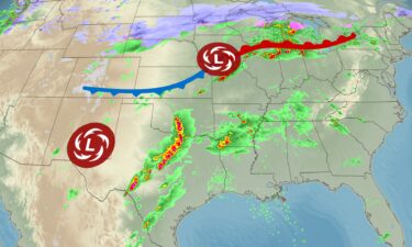 The setup for powerful storm in the central US late Tuesday afternoon into the evening.