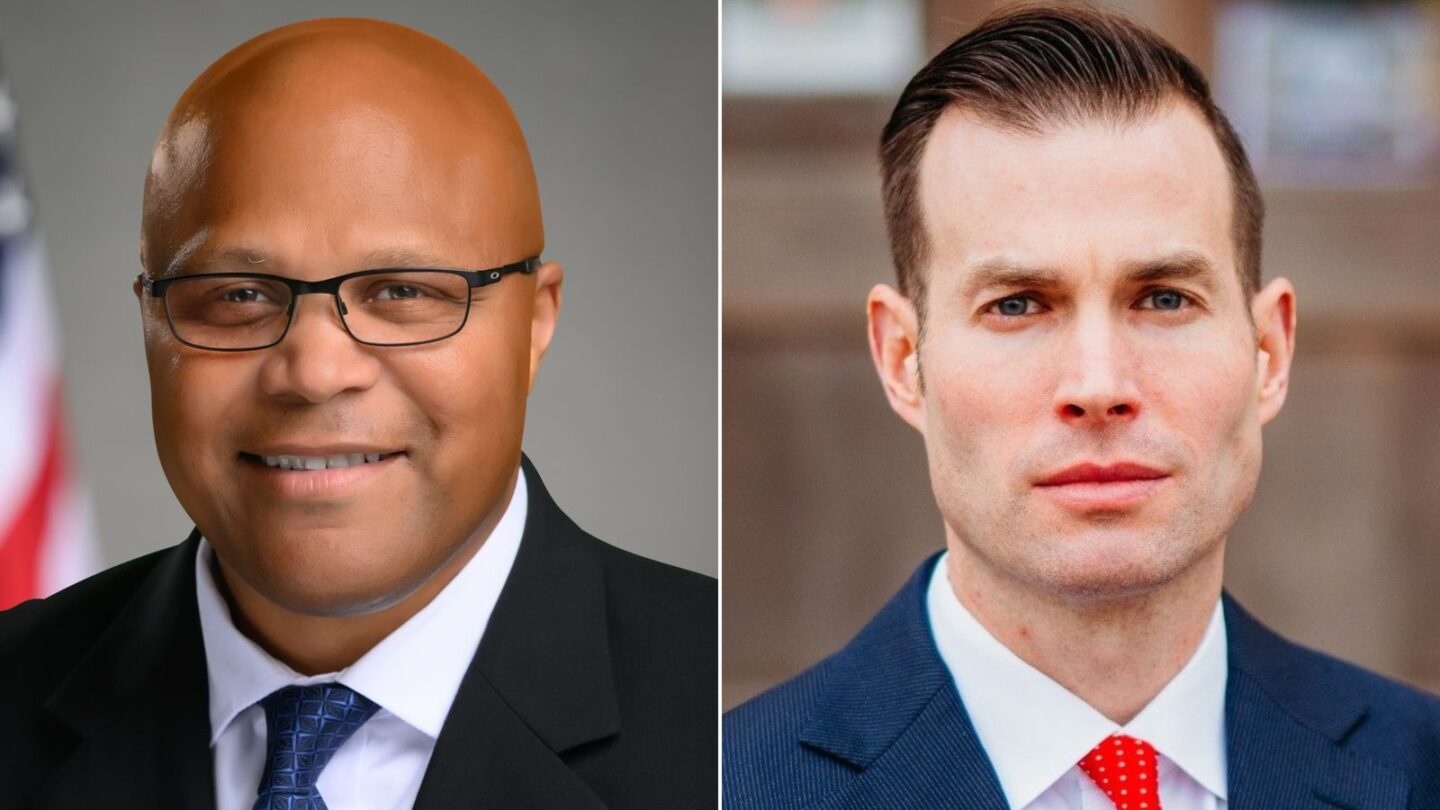 <i>Shawn Harris/Clay Fuller campaigns via CNN Newsource</i><br/>Clay Fuller and Shawn Harris are running for Georgia’s 14th Congressional District seat.