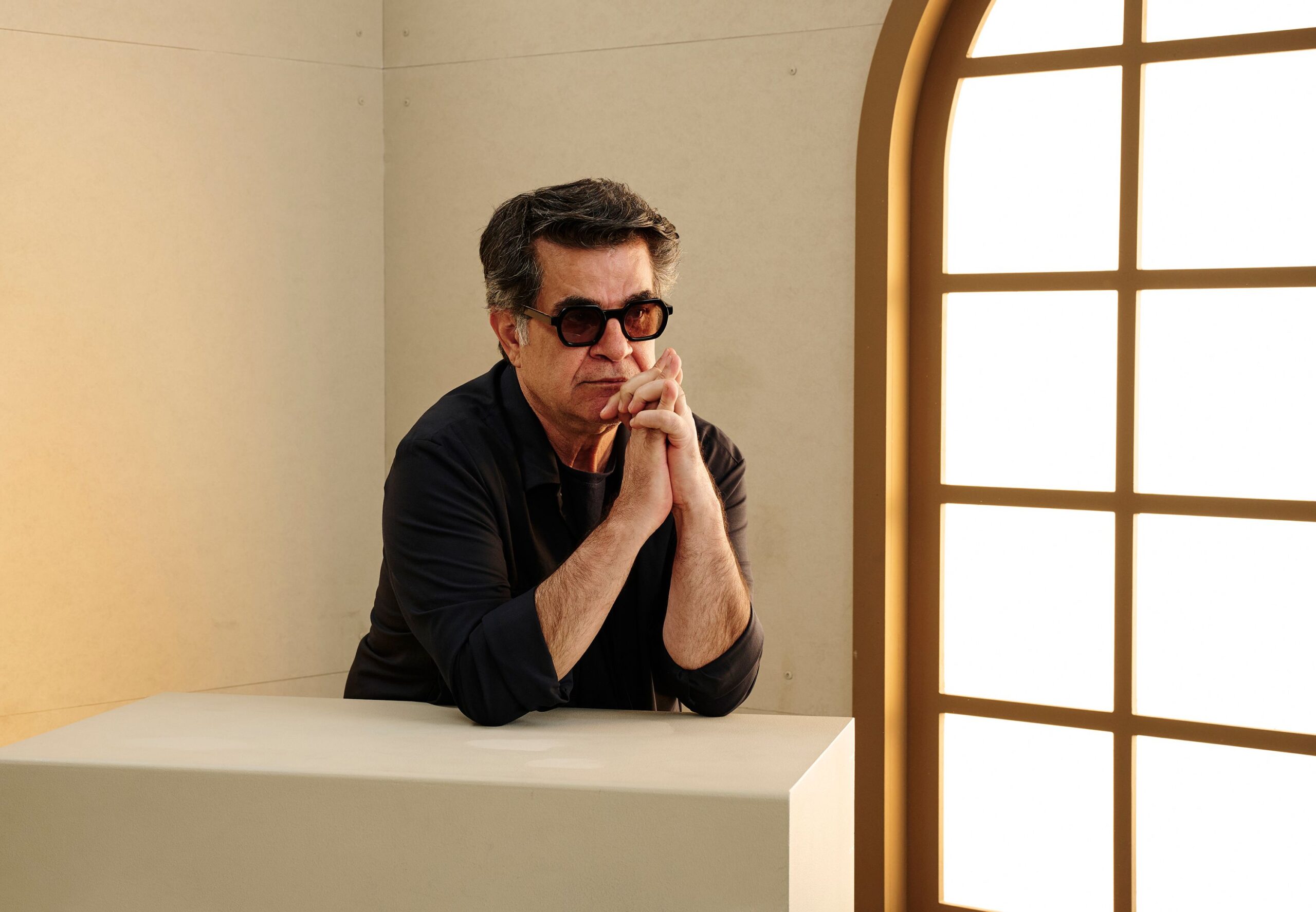 <i>Gareth Cattermole/Getty Images via CNN Newsource</i><br/>Director Jafar Panahi's 