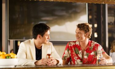 Hudson Williams and Connor Storrie in "Heated Rivalry." The wildly popular and steamy show contributed to the longtime trend of fan edits.