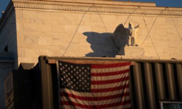 Major construction work continues at the U.S. Federal Reserve building in Washington