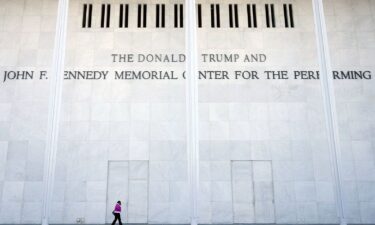 A view of the Kennedy Center in Washington