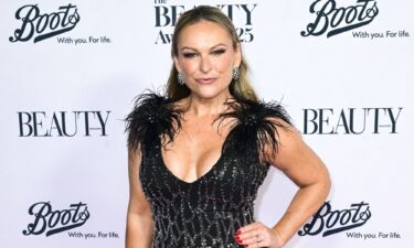 Mel Schilling is pictured at The Beauty Awards in London on November 24