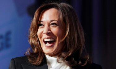 Former Vice President Kamala Harris speaks during a gala in San Francisco