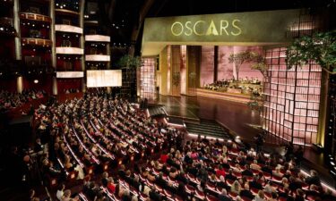 Inside the Dolby Theater at the 2026 Oscars in Hollywood.